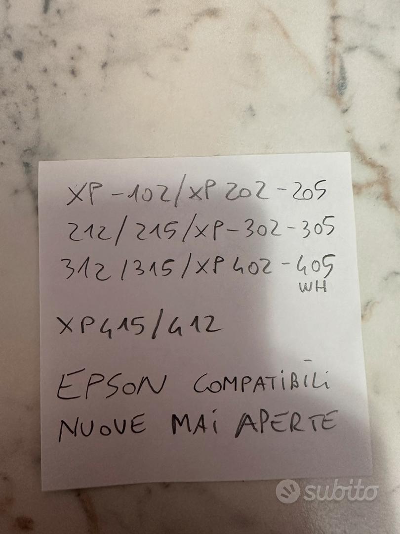 10 cartucce compatibili con stampante epson - Informatica In vendita a  Padova