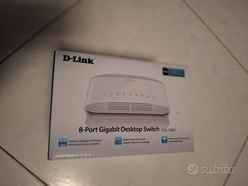 D-Link DGS-1008D Switch 8 Porte