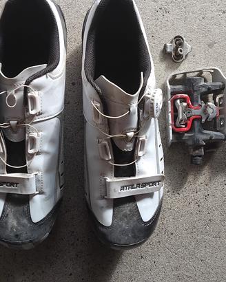 pedali e scarpe MTB