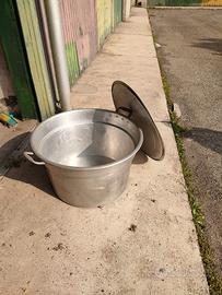 Pentola a caldaia in alluminio