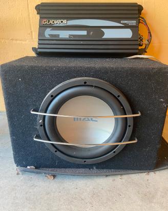 Sub-woofer +amplificatore