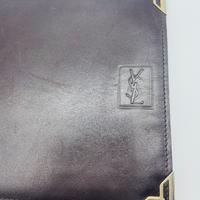 Portafoglio vintage Yves Saint Laurent in pelle
