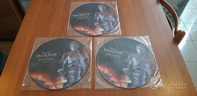 Picture disc Michael - Jackson HIStory (3 LP 2009)