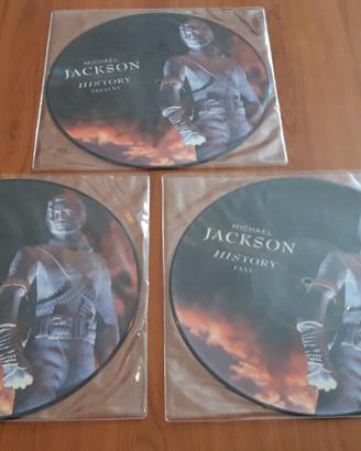 Picture disc Michael - Jackson HIStory (3 LP 2009)