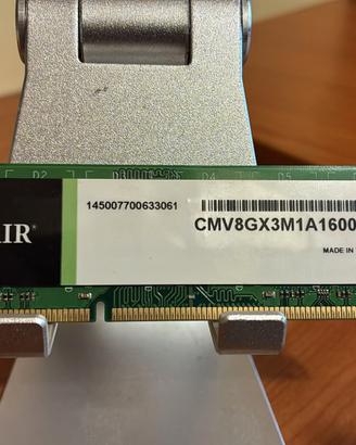 RAM Corsair Value Select 8GB DDR3-1600