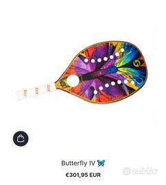 Racchetta beach tennis sexy butterfly