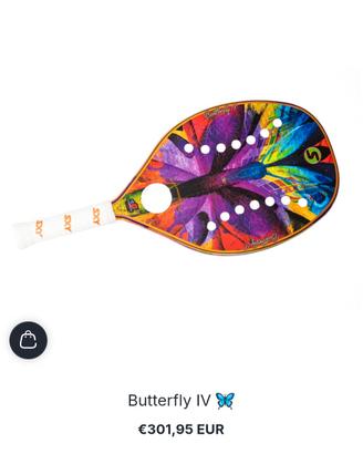 Racchetta beach tennis sexy butterfly