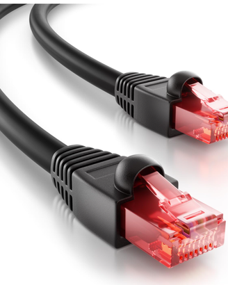 Cavo Ethernet CAT 6 Esterno 10m (1 Gbps, Impermeab