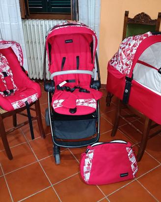 Trio Foppapedretti Talent Geometric Red