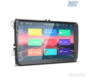 RADIO GPS ANDROID 12 PER VOLKSWAGEN VW SEAT SKODA 