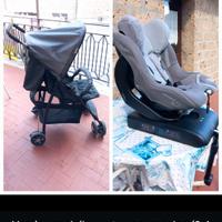 passeggino più seggiolino auto 