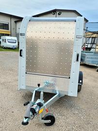 RIMORCHIO CARRELLO FURGONATO CRESCI 650 F CON RAMP
