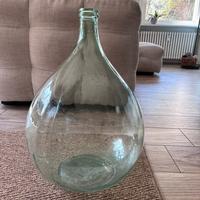 Damigiana in vetro vintage