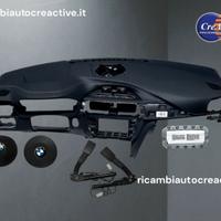 Bmw Serie 4 F32 Cruscotto con Cuciture Kit Airbag