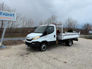 Iveco Daily 35c14 EURO6 ribaltabile GRU HC