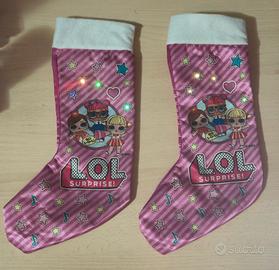 Calza della befana L.O.L sorprise elettrica