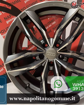 Cerchi Audi rs6 A4 A5 A7 Q3 Q5 TT 19 pollici