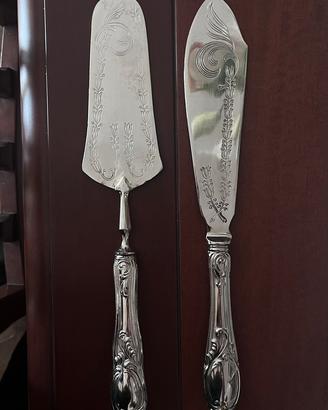 Set 2 utensili taglia torta e dolci