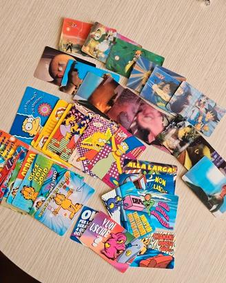 Lotto 41 carte Dragon Ball, Simpson, Shrek, Kinder