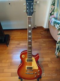 Chitarra elettrica Castley Les Paul + accessori 
