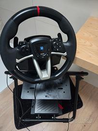 Volante Nintendo Switch completo di supporto