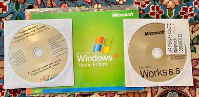 Lotto Software Vintage Fujitsu Windows XP + Works