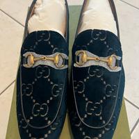 Mocassino da uomo Gucci blu