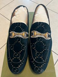 Mocassino da uomo Gucci blu