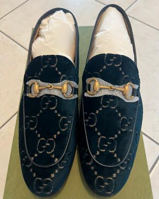 Mocassino da uomo Gucci blu