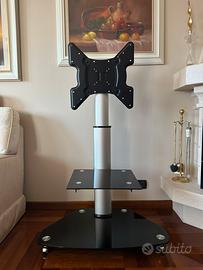 CARRELLO CON RUOTE PER TELEVISIONE