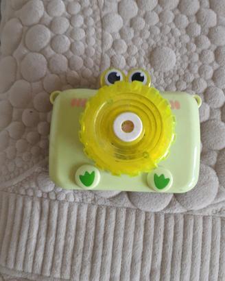 🐸 Macchina Sparabolle Automatica "Simpatica Rana"