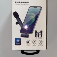 Ryzwoc Microfoni wireless iphone Bluetooth vlog