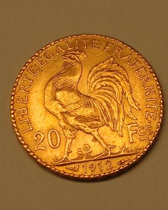 MARENGO IN ORO "GALLETTO" 1912