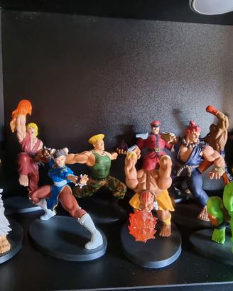 Street Fighter Deagostini Action Figures Completa