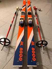 Sci Vintage + 2 bastoncini Maxel Alpinismo '70