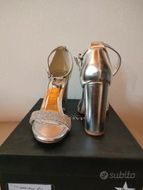 sandali argento