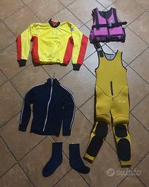 Set Attrezzatura da Canoa/Kayak