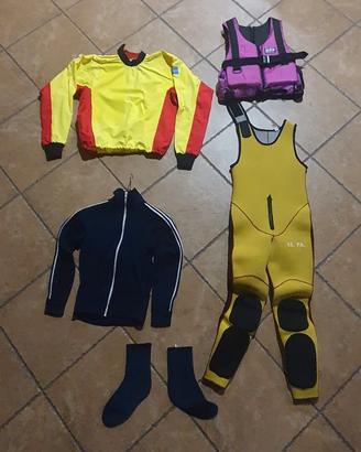 Set Attrezzatura da Canoa/Kayak
