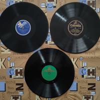 Lotto di n.6 dischi 78 giri con album vintage