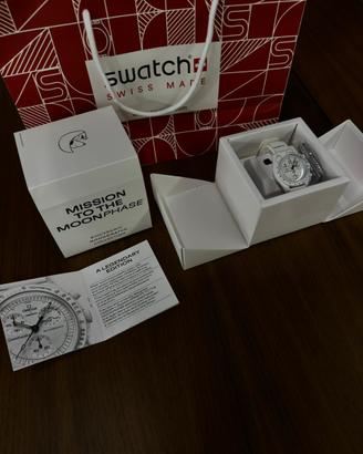 Swatch x Omega x Snoopy White- Moon Swatch