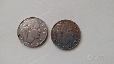 Centesimi 20 del 1940 bb
