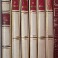 BIBBIA illustrata 5 volumi + Storia della Chiesa