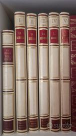 BIBBIA illustrata 5 volumi + Storia della Chiesa