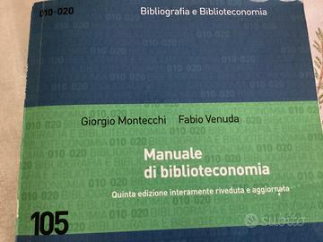 Manuale di biblioteconomia