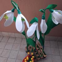 Decorazioni floreale giganti per la vostra vetrina