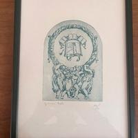 Incisione Litografica Numerata 22/60,Perfetta