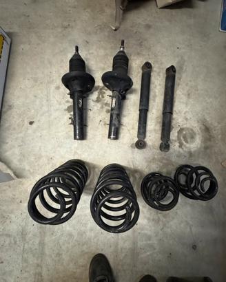 Ammortizzatori originali con molle eibach audi
