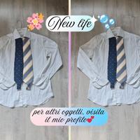 Camicia bianca con 2 cravatte