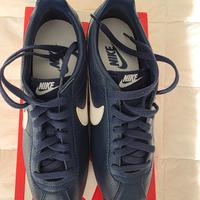 Nike Cortez  pelle blu nuove mai indossate