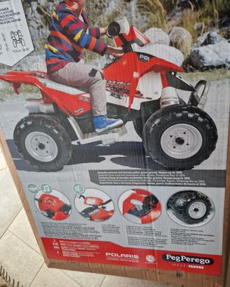 Quad elettrico – Peg Perego Polaris Outlaw 330W